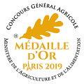 Médaille :Médaille d'or 2019