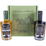 Coffret Eco 1 Huile -1 Vinaigre - 2 bouteilles de 200ml