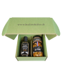 Coffret Trio 1 Vinaigre Balsamique -1 Olive Nature - 1 Tapenade Amande