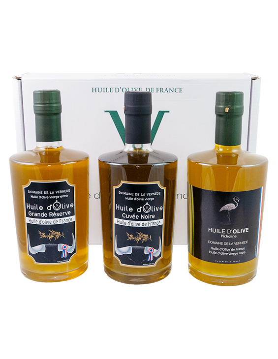 3 cuvées - Coffret Prestige - 3 bouteilles de 500ml