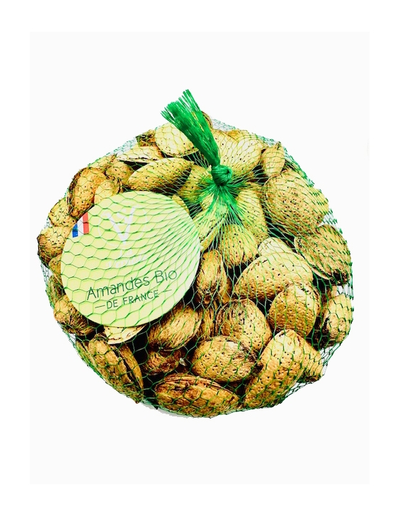 Amandes Sèches Filet 500 grammes