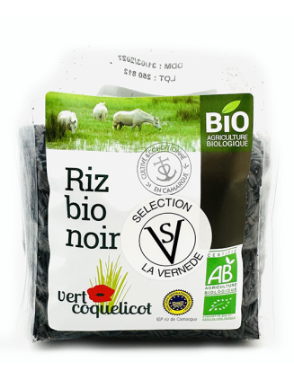 Riz noir bio de Camargue