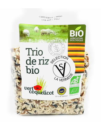 Trio de riz bio demi-complet