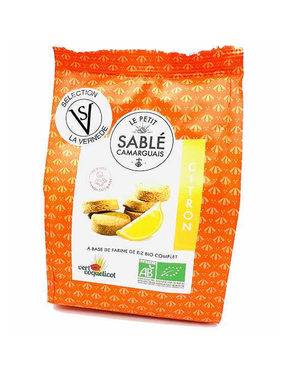 Sablés bio citron 180gr