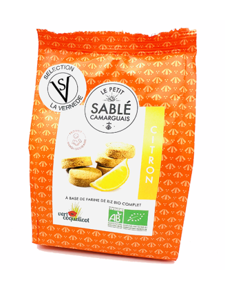 Sablés bio citron 180gr