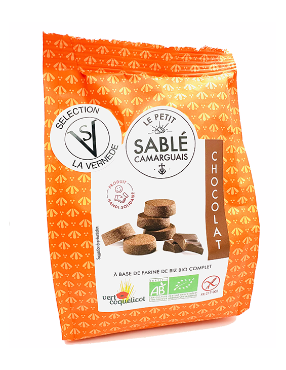 Sablés Bio chocolat - 180gr -