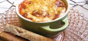 OEUFS COCOTTE AU JAMBON ET À L'HUILE D'OLIVE