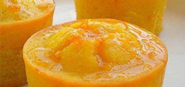 MADELEINES À L'ORANGE AVEC HUILE D'OLIVE